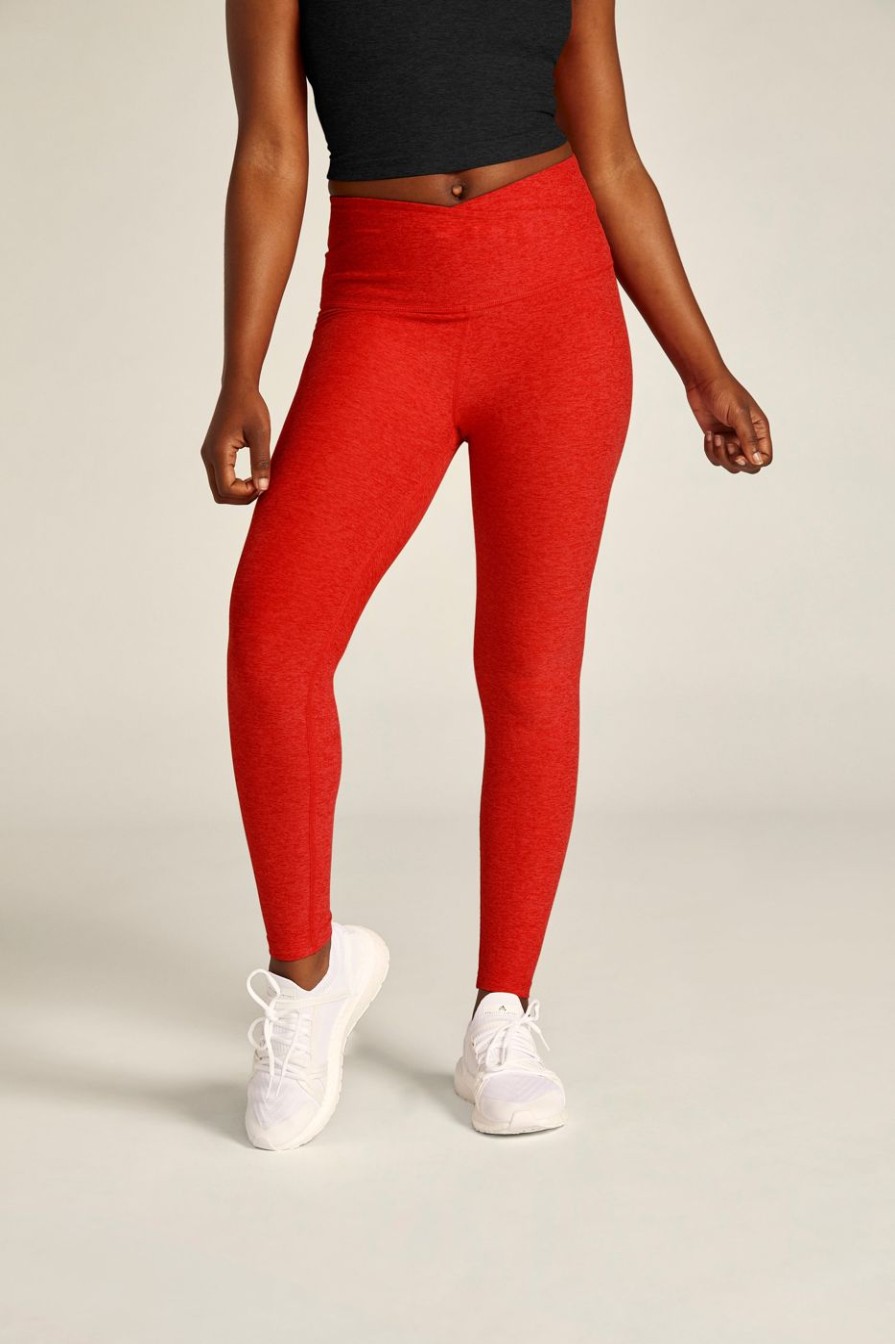 Women Beyond Yoga Leggings | At Your Leisure High-Waisted Midi Legging