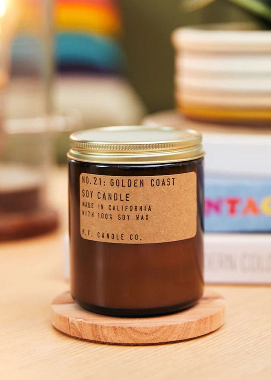 Gear & Wellness P.F. Candle CO. | Golden Coast 7.2 Oz Soy Candle