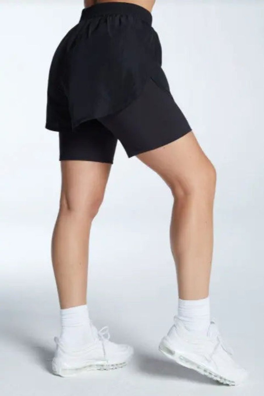 Women YEAR OF OURS Shorts & Skirts | Terrain Short 2.0 Black