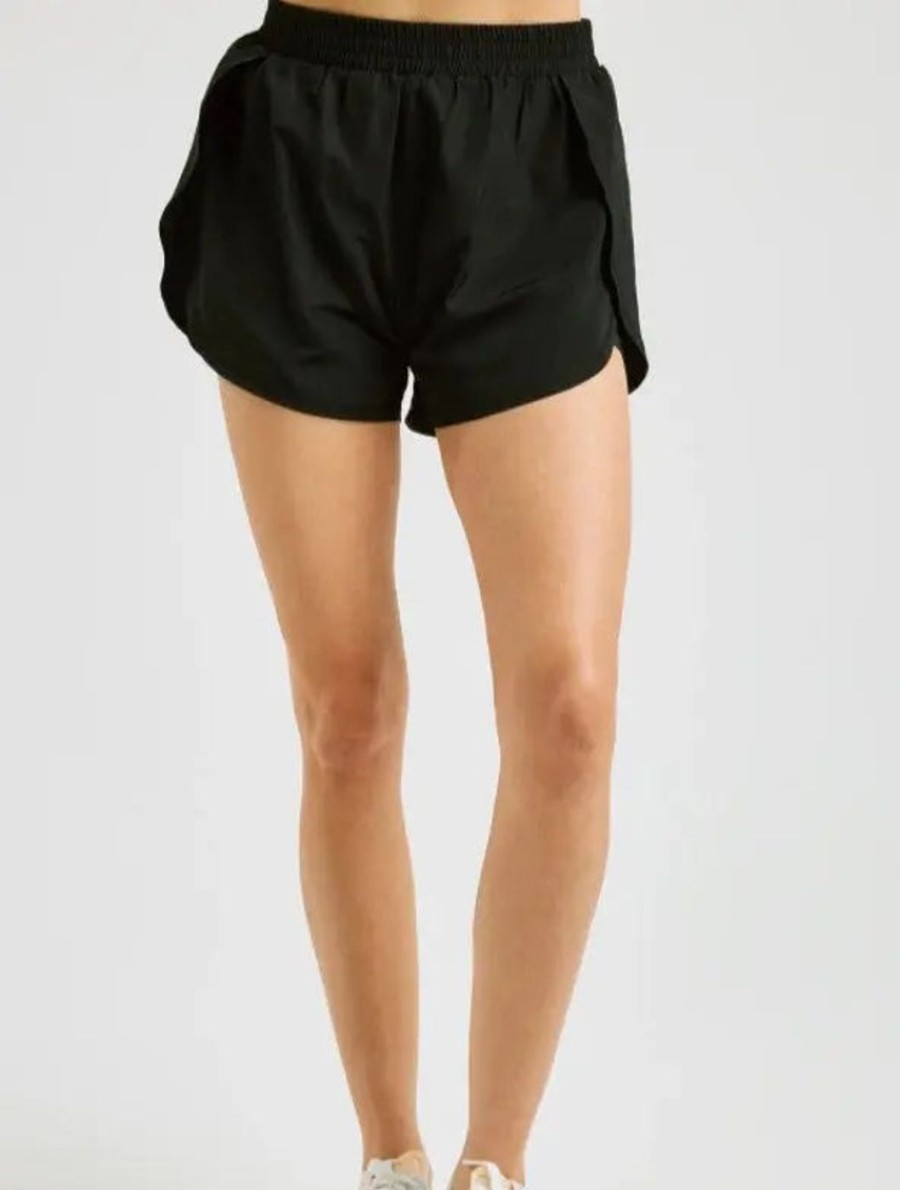 Women YEAR OF OURS Shorts & Skirts | Terrain Short 2.0 Black