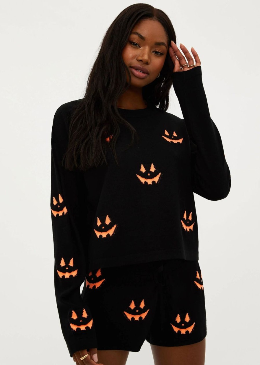 Women Beach Riot Sweaters & Sweatshirts | Beach Sweater Pumpkin Spice